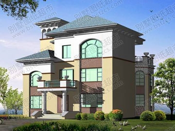 別墅圖紙帶效果圖_別墅設計圖紙,新農村別墅,農村自建房設計