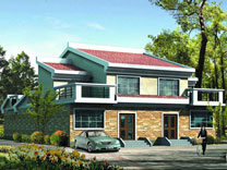 農(nóng)村二層雙拼房屋設(shè)計(jì)圖_別墅設(shè)計(jì)圖紙,農(nóng)村房屋設(shè)計(jì)圖,農(nóng)村自建房設(shè)計(jì)