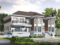 大型豪華別墅施工圖紙_別墅設計圖紙,新農村別墅,農村自建房設計