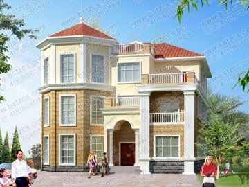 三層豪華私人別墅設計圖紙_別墅設計圖紙,農村房屋設計圖,農村自建房設計