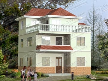 新農村住宅推薦方案4_別墅設計圖紙,新農村別墅,農村自建房設計