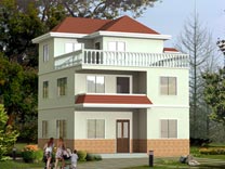 新農村住宅推薦方案4_別墅設計圖紙,新農村別墅,農村自建房設計