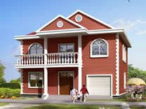 二層別墅圖紙_別墅設計圖紙,新農村別墅,農村自建房設計