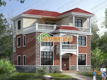 三層別墅設計圖紙_別墅設計圖紙,新農村別墅,農村自建房設計