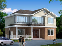 二層小別墅施工圖_別墅設計圖紙,新農村別墅,農村自建房設計