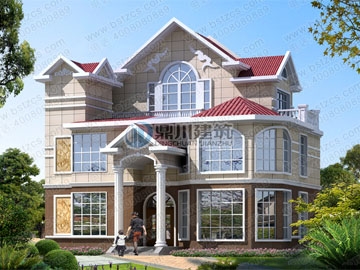 某私人別墅圖紙_別墅設(shè)計(jì)圖紙,新農(nóng)村別墅,農(nóng)村自建房設(shè)計(jì)