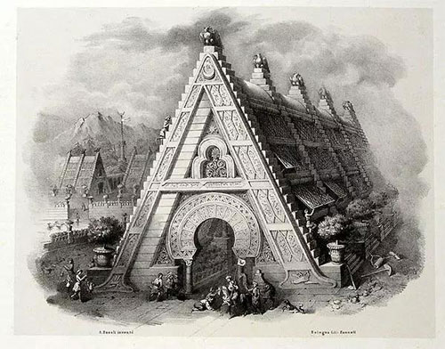 字母中讓人震撼的古典建筑