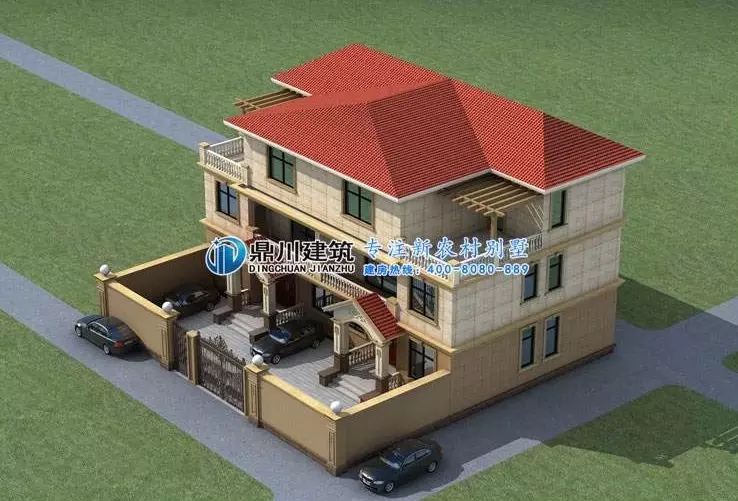 8款漂亮實(shí)用三層別墅，大氣亮眼不懼任何別墅對(duì)比，農(nóng)村人最愛！