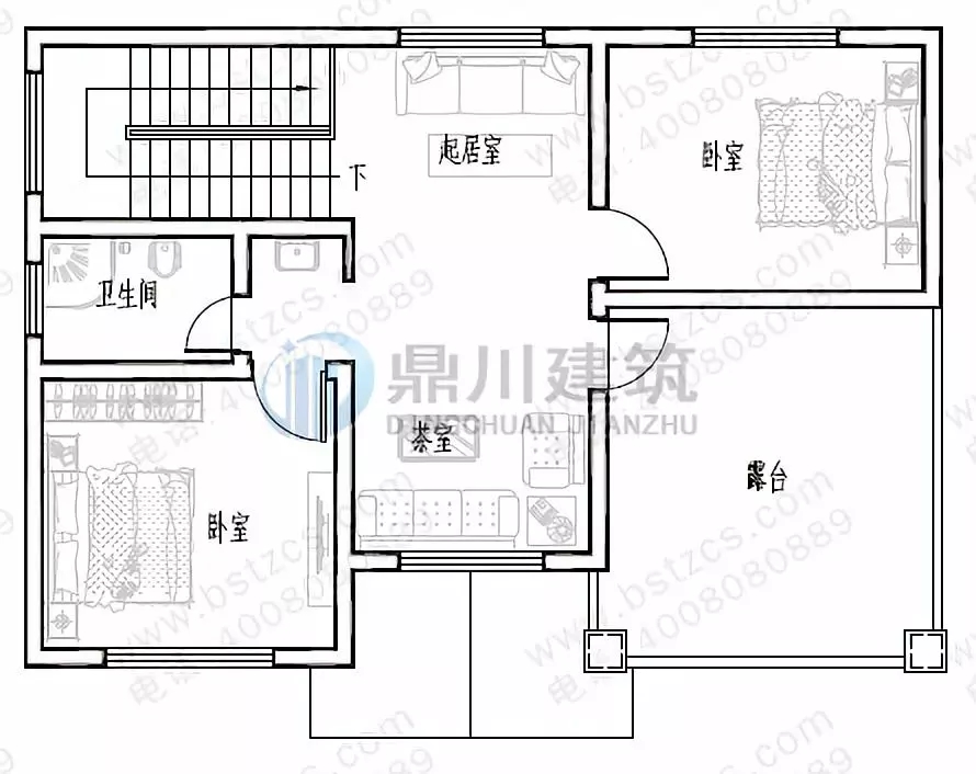 10套占地90平左右農村別墅，功能齊全，是小戶型的理想選擇