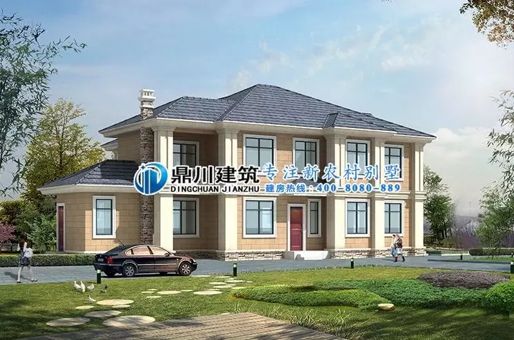 8款二層帶庭院農村別墅，有院子車庫大露臺才是完美愜意人生！