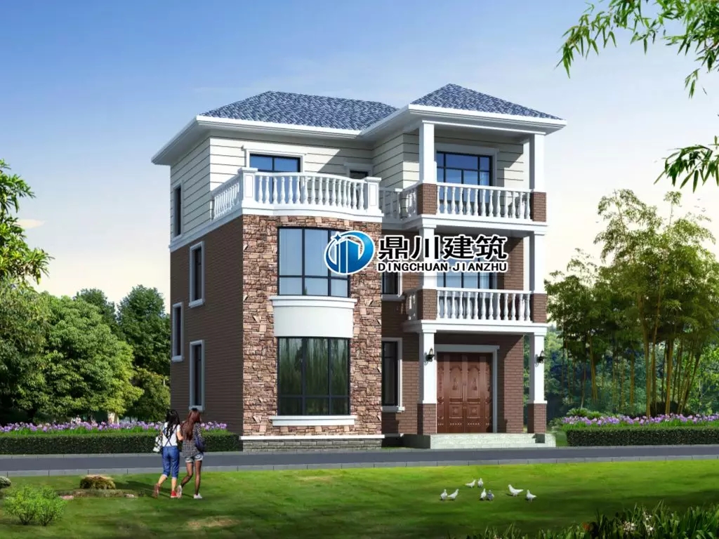 10套占地90平左右農村別墅，功能齊全，是小戶型的理想選擇