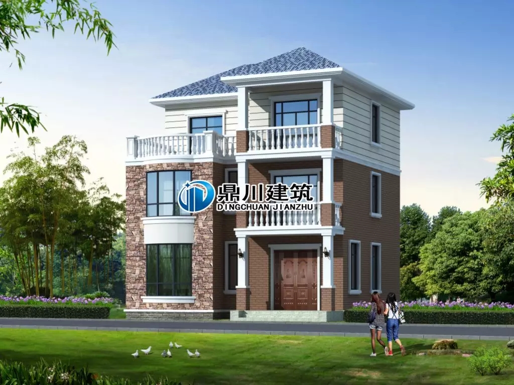 10套占地90平左右農村別墅，功能齊全，是小戶型的理想選擇