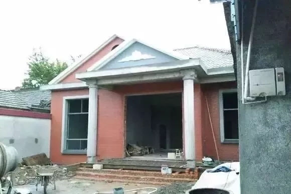 一款美觀經濟又實惠的一層帶閣樓農村自建別墅