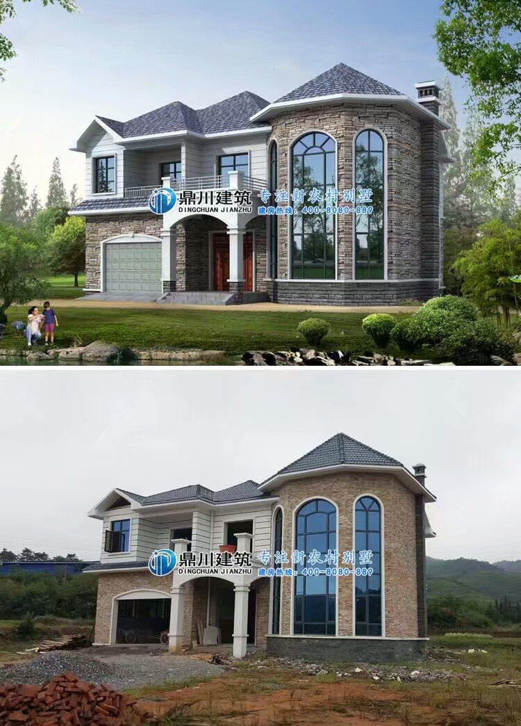 10款農村別墅施工案例