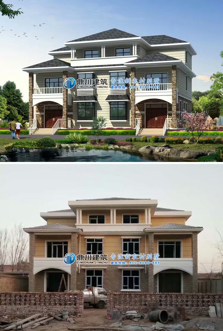 10款農村別墅施工案例