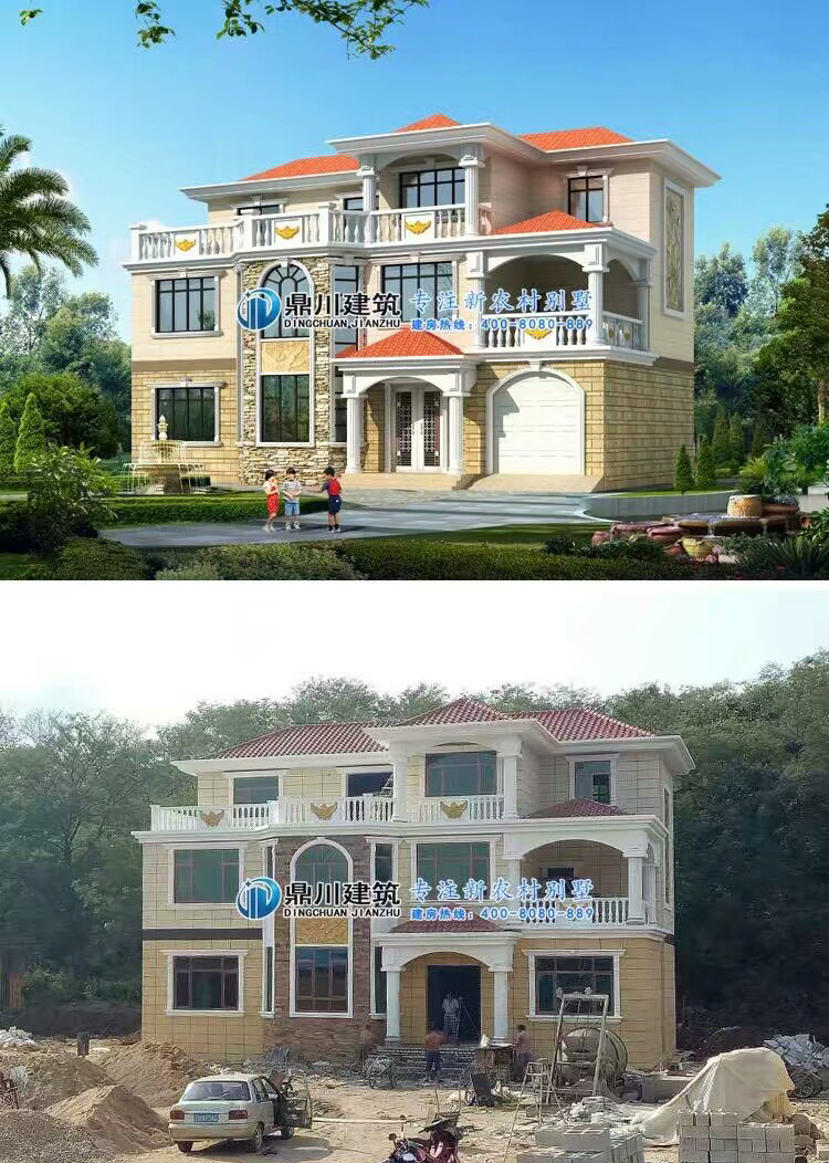 10款農村別墅施工案例