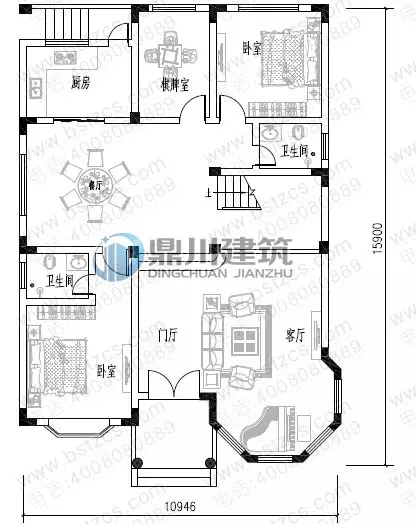 7款廚房帶后門(mén)的農(nóng)村別墅，適合農(nóng)村的生活習(xí)慣，值得收藏！