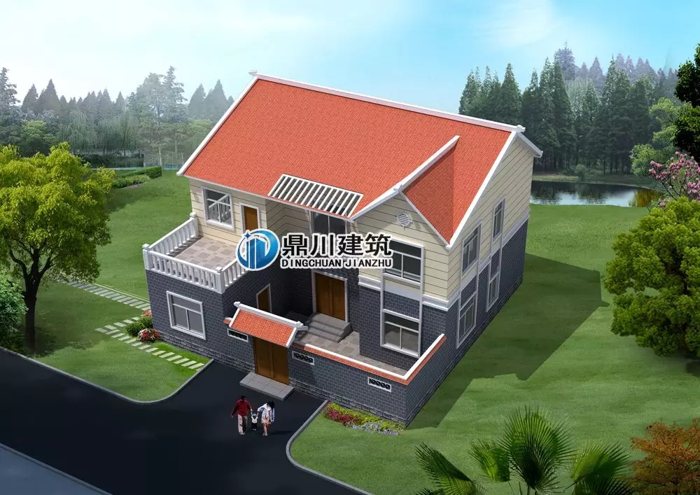 8款二層帶庭院農村別墅，有院子車庫大露臺才是完美愜意人生！