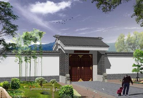 農村自建房庭院圍墻風水注意事項