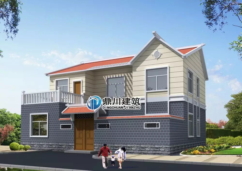 8款二層帶庭院農村別墅，有院子車庫大露臺才是完美愜意人生！