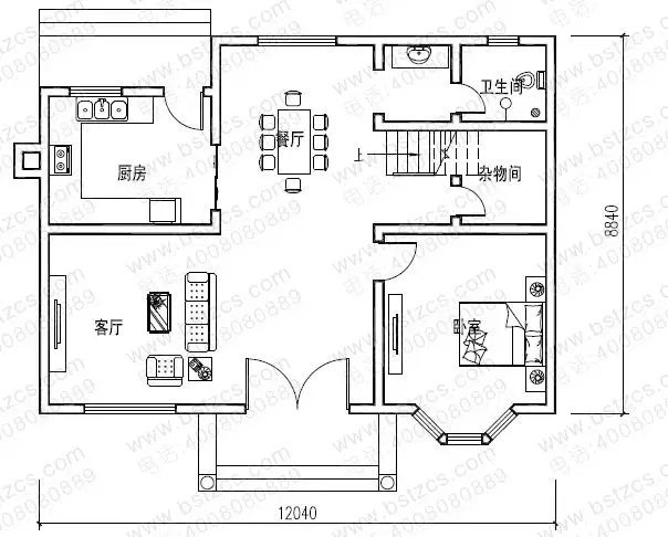 7款廚房帶后門(mén)的農(nóng)村別墅，適合農(nóng)村的生活習(xí)慣，值得收藏！