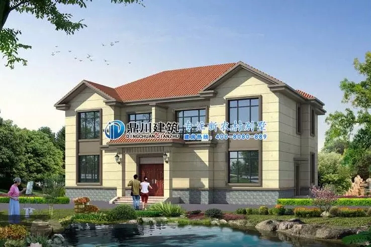 8款二層帶庭院農村別墅，有院子車庫大露臺才是完美愜意人生！