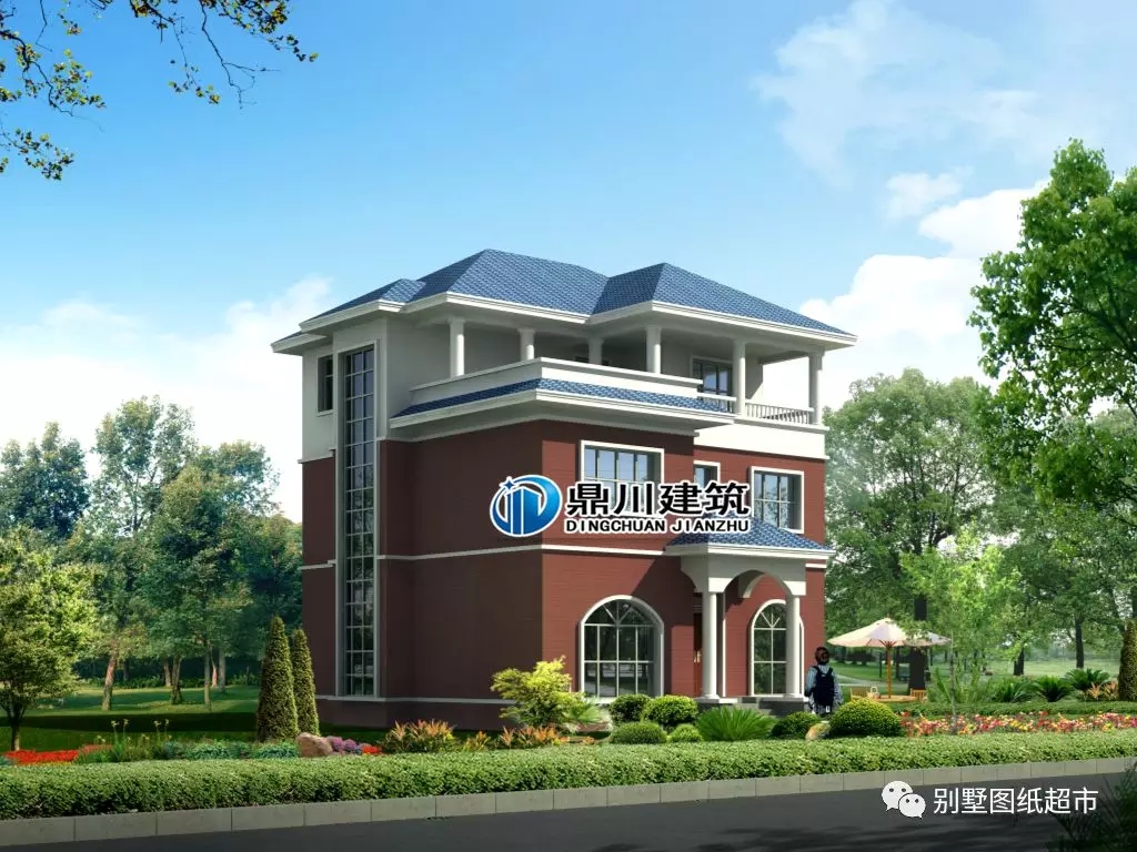 10款簡潔大方經濟型三層自建別墅，第1款造價20萬，第6款最漂亮！