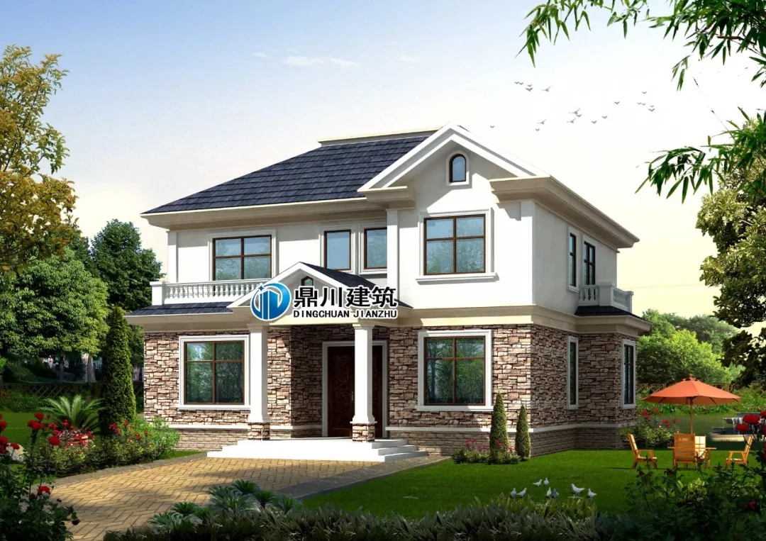 開間14米的大氣別墅，農村自建房就選10款圖紙