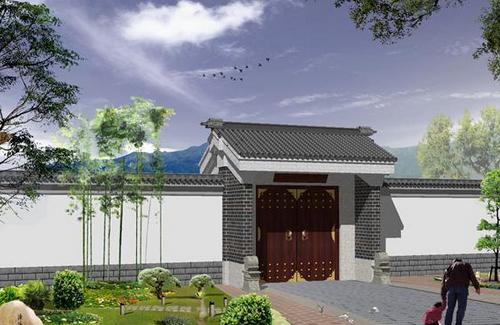 農(nóng)村別墅庭院圍墻設(shè)計(jì)注意事項(xiàng)