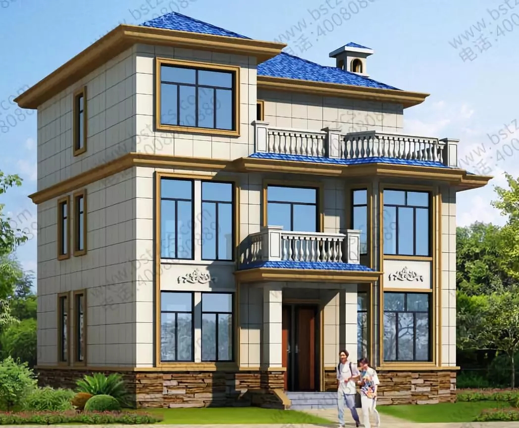 【新品】11&times;11米，三層小別墅，6間臥室+大露臺功能齊全！