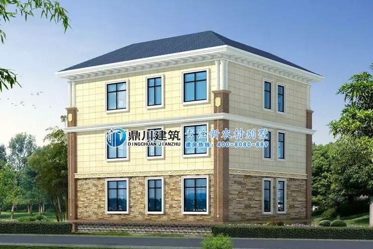 8款漂亮實(shí)用三層別墅，大氣亮眼不懼任何別墅對(duì)比，農(nóng)村人最愛！