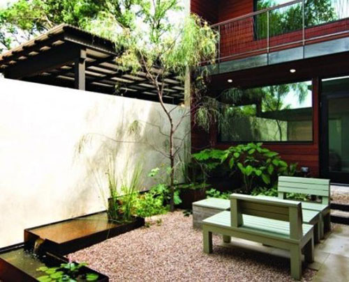 農(nóng)村別墅露臺(tái)花園設(shè)計(jì)原則有哪些