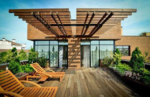 農(nóng)村別墅露臺(tái)花園設(shè)計(jì)原則有哪些