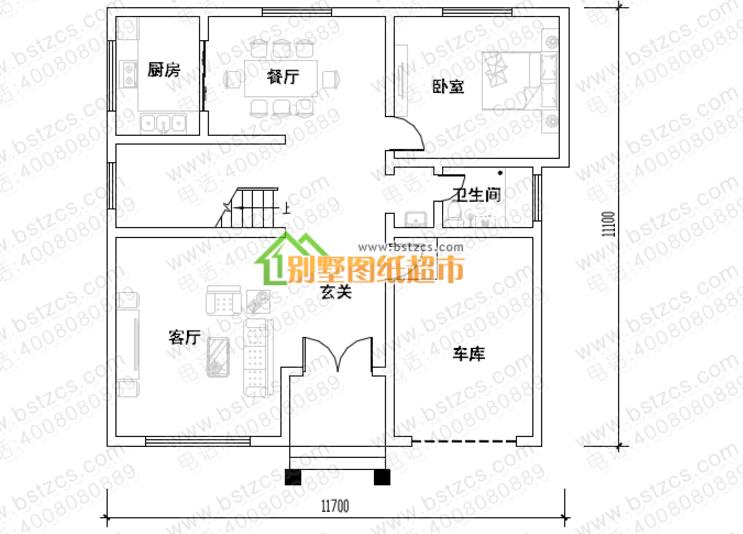 120平的三層農村別墅