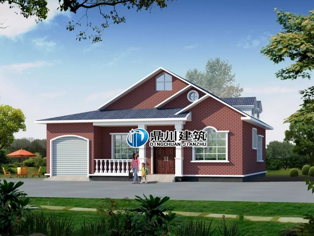 15萬就能建的一層農(nóng)村別墅，精致大氣房間多，養(yǎng)老住家首選！