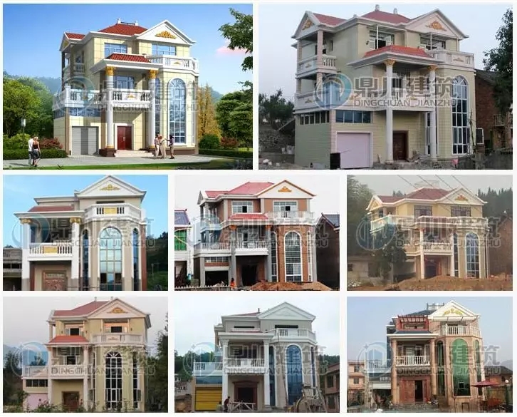 開間14米的大氣別墅，農村自建房就選10款圖紙