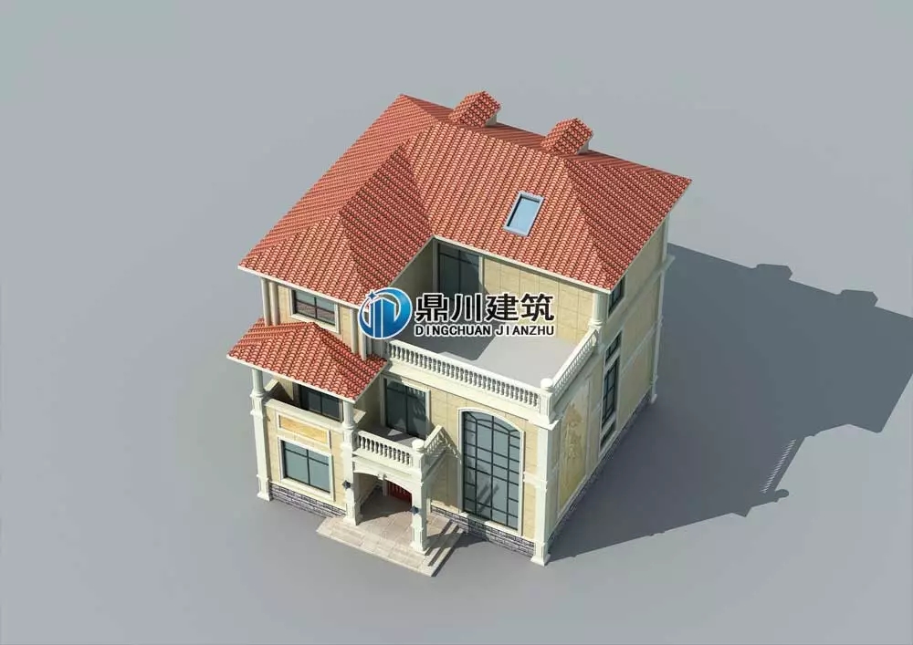 【案例】農(nóng)村建房火爆的三層帶露臺(tái)簡(jiǎn)歐小別墅，看了案例都想蓋！