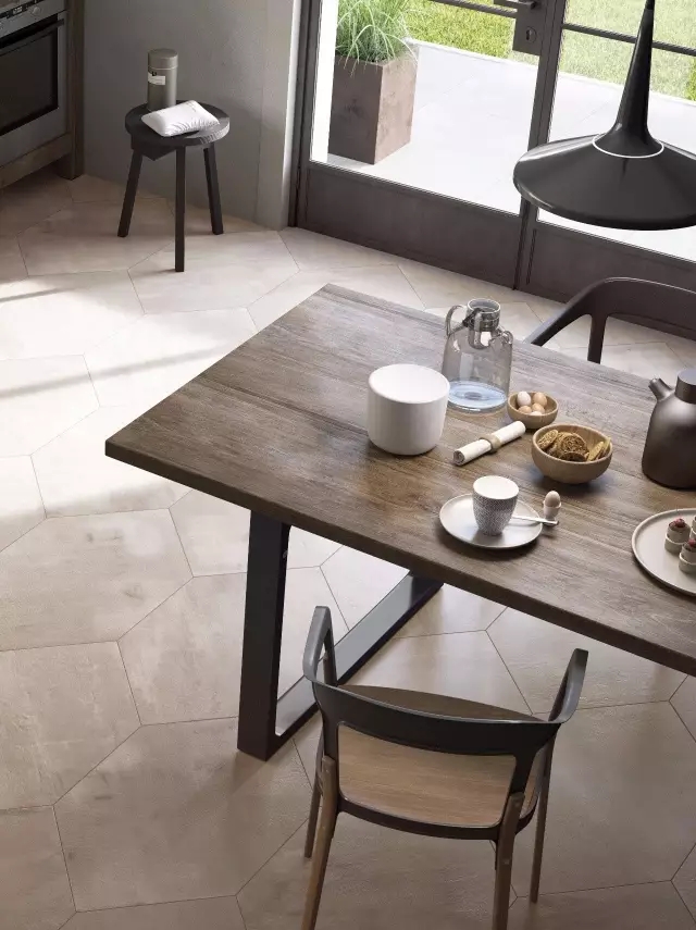 客餐廳、廚衛、陽臺的地磚如何選？區別對待才合理！