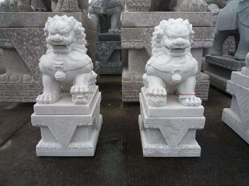 農村住宅擺放獅子三大講究