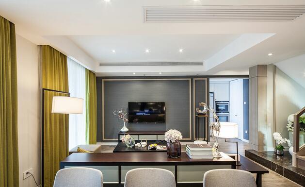 農村別墅安裝中央空調時，可參考的8種吊頂設計方式