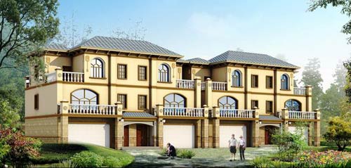 雙拼別墅和聯排別墅的區別