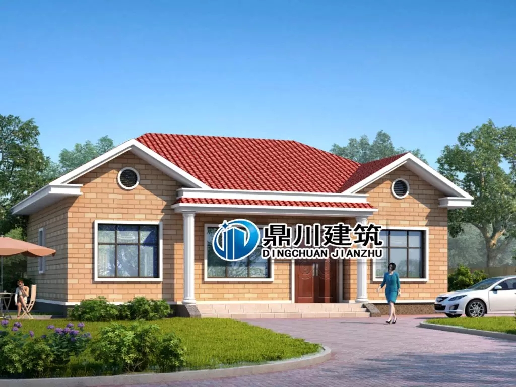 15萬就能建的一層農(nóng)村別墅，精致大氣房間多，養(yǎng)老住家首選！