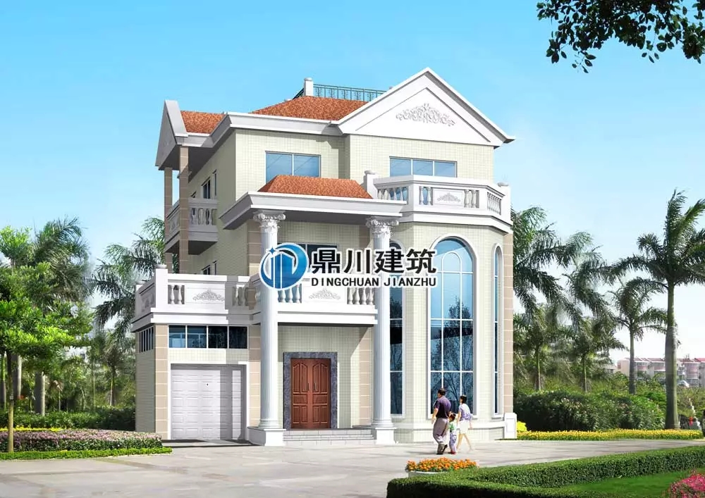 農(nóng)村自建房巧用羅馬柱，讓房子高端大氣還不貴！