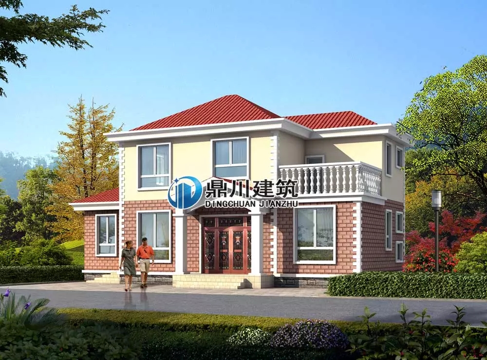 6款進深8米的農村別墅設計圖紙，真正的經濟又實用！