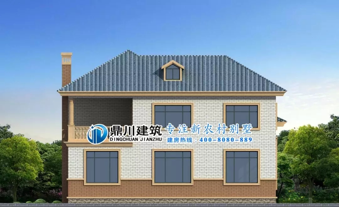 8款二層帶庭院農村別墅，有院子車庫大露臺才是完美愜意人生！