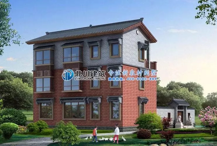 8款漂亮實(shí)用三層別墅，大氣亮眼不懼任何別墅對(duì)比，農(nóng)村人最愛！