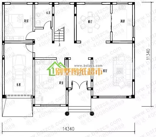 開間14米的大氣別墅，農村自建房就選10款圖紙